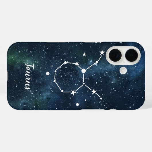 Taurus | Sternzeichen Case-Mate iPhone Hülle (Rückseite (Horizontal))