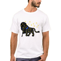 Taurus Sternzeichen T-Shirt – Minimal Stier Zeiche