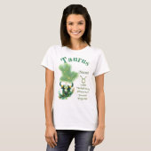 Taurus-Sternzeichen-T-Shirt T-Shirt (Vorne ganz)