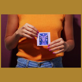 Taurus Stickers: Lila Set von Taurus-Sonnenaufkleb Quadratischer Aufkleber