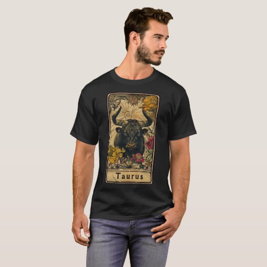 Taurus Sun Sign T-Shirt (Vorne ganz)