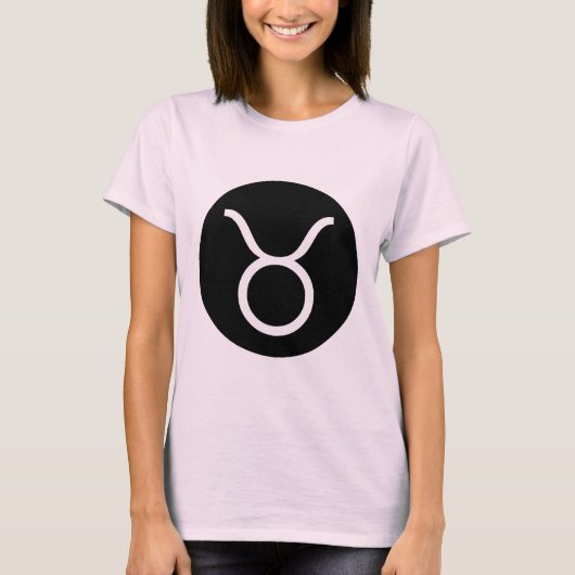 Taurus Symbol - Angepasstes Symbol T-Shirt (Vorderseite)