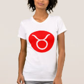 Taurus Symbol - Angepasstes Symbol T-Shirt (Vorderseite)