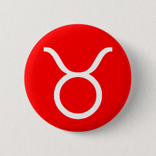 Taurus Symbol Button