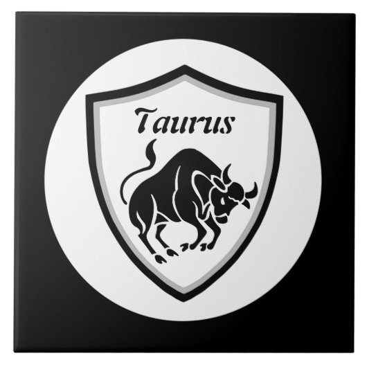Taurus-Symbol Fliese (Vorderseite)