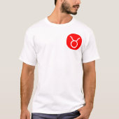 Taurus Symbol - Pocket T-Shirt (Vorderseite)