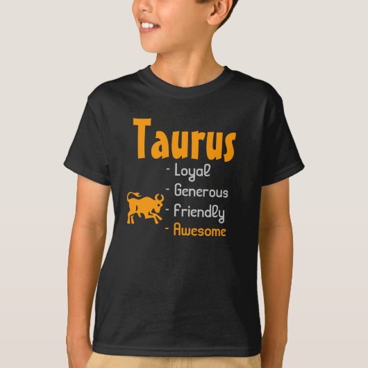 Taurus T-Shirt (Vorderseite)