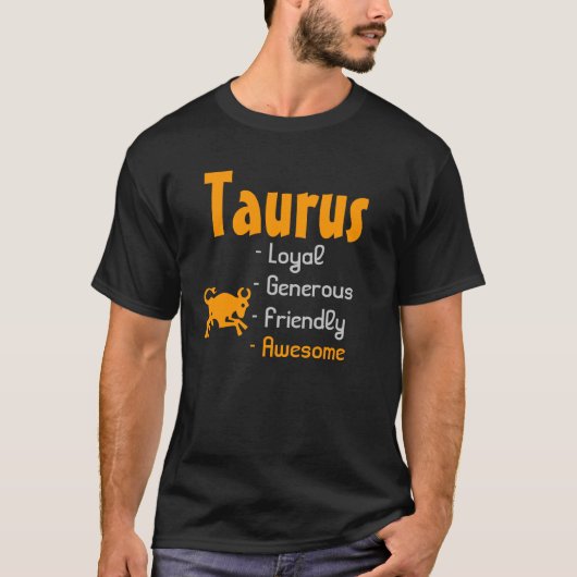 Taurus T-Shirt (Vorderseite)