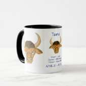 'Taurus' Tasse (Vorderseite Links)