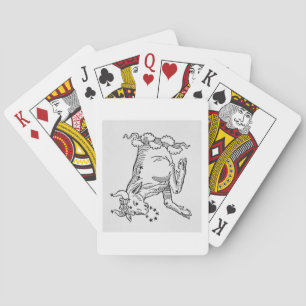 Taurus (the Bull) an illustration from the 'Poetic Spielkarten