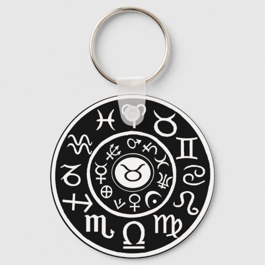 Taurus the Bull Celestial Zodiac Schlüsselanhänger (Vorderseite)