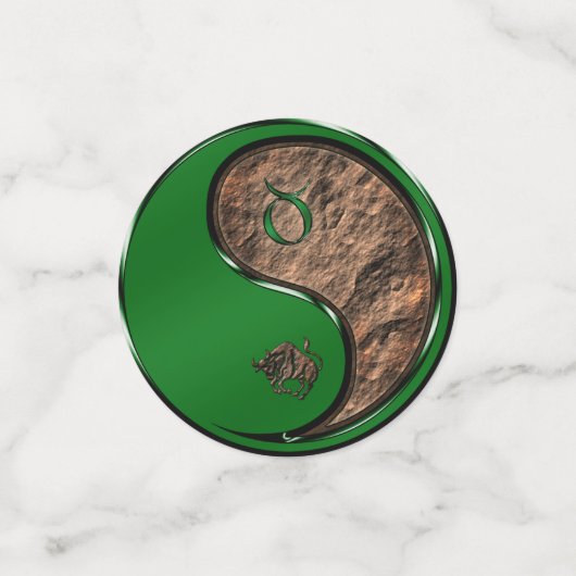 Taurus the Bull Konfetti (Klein Vorderseite)