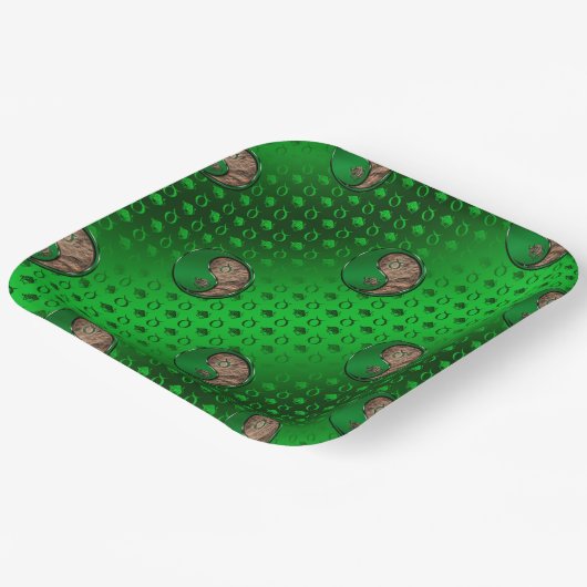 Taurus the Bull Pappteller (Gewinkelt)