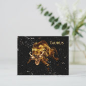 Taurus the Bull Postkarte (Stehend Vorderseite)