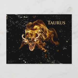 Taurus the Bull Postkarte