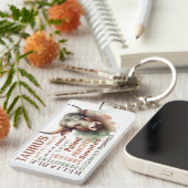 Taurus the Bull Tracks Zodiac Sign Geburtsdatum Schlüsselanhänger (Vorderseite rechts)