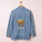 Taurus the Bull Zodiac Women's Denim Jacket Jeansjacke (Hangar)