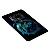 Taurus-thematischer Nährwert Magnet (Rechte Seite)