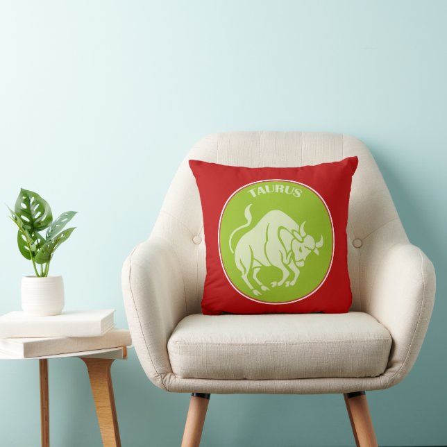Taurus Throw Pillow Kissen (Stuhl )