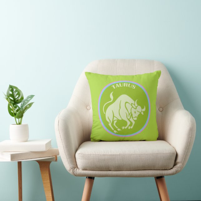 Taurus Throw Pillow Kissen (Stuhl )