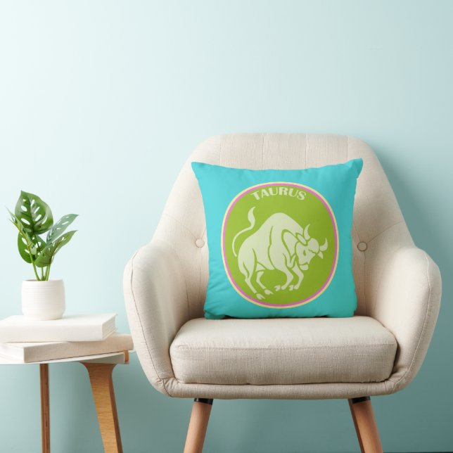 Taurus Throw Pillow Kissen (Stuhl )