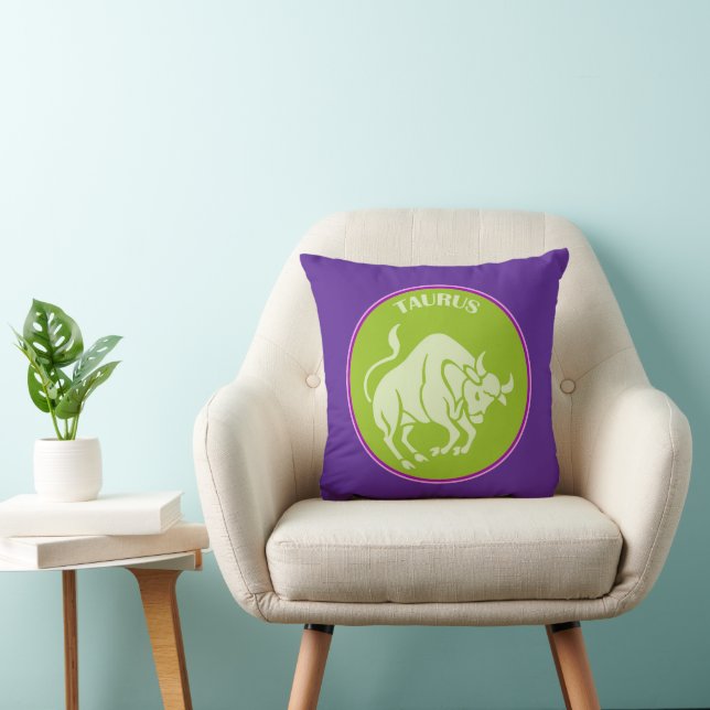 Taurus Throw Pillow Kissen (Stuhl )