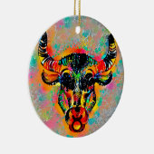 Taurus Tijuana Keramik Ornament (Rechts)