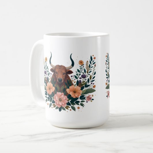 Taurus Tranquility Tasse (Vorderseite Links)