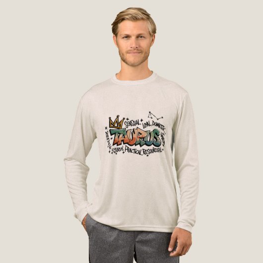 Taurus Tri-Blend Shirt (Volle Vorderseite)
