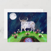 Taurus und die Virus-Postkarte Postkarte (Vorne/Hinten)