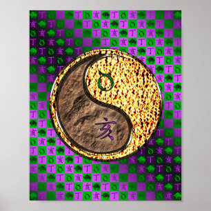 Taurus und Feuerwehr Poster