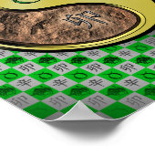 Taurus und Metallkaninchen Poster (Ecke)