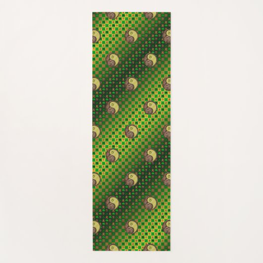 Taurus und Metallpferd Yogamatte (Vorderseite)