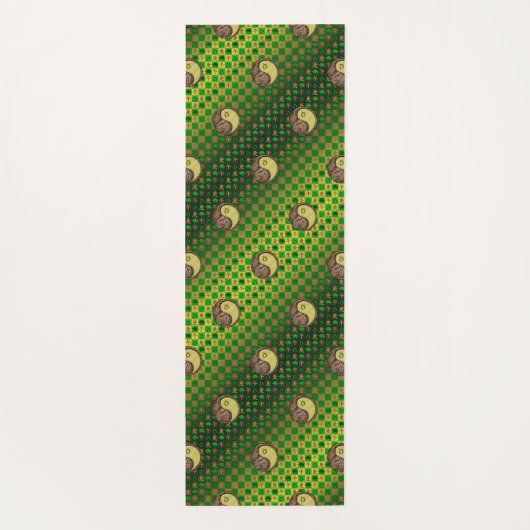 Taurus und Metallpferd Yogamatte (Rückseite)