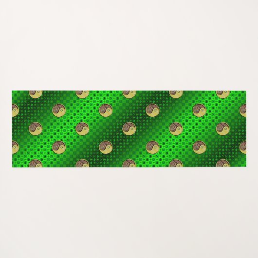 Taurus und Metallziege Yogamatte (Rückseite (Horizontal))