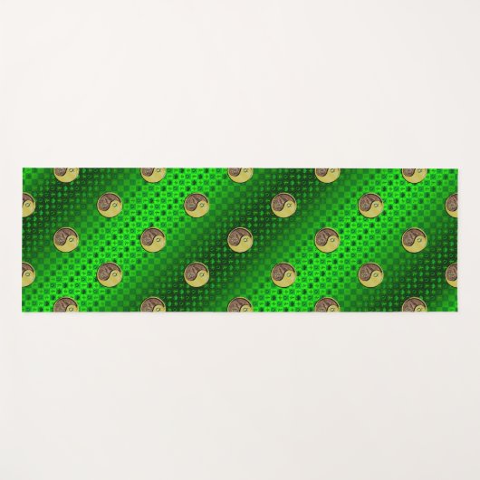 Taurus und Metallziege Yogamatte (Vorderseite (Horizontal))