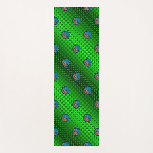 Taurus und Wasserziege Yogamatte (Vorderseite)