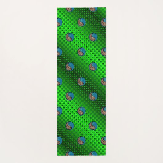 Taurus und Wasserziege Yogamatte (Rückseite)