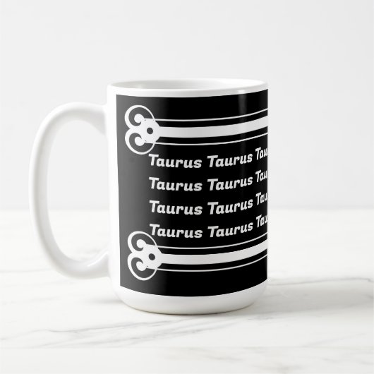 Taurus Vibes Tasse (Links)