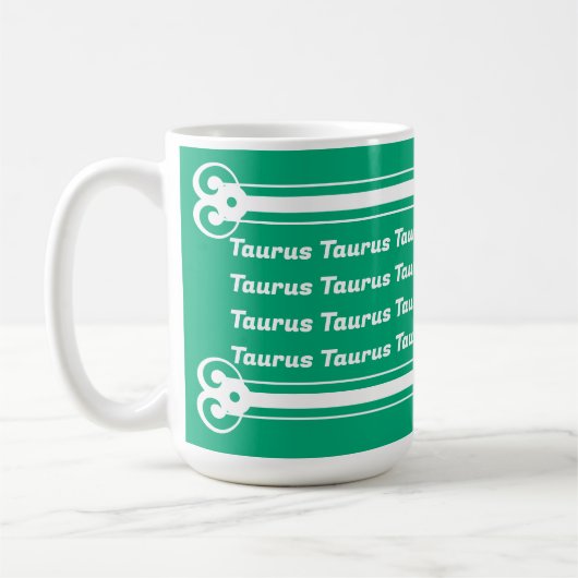 Taurus Vibes Tasse (Links)