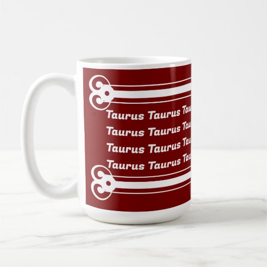 Taurus Vibes Tasse (Links)