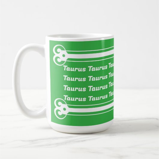 Taurus Vibes Tasse (Links)