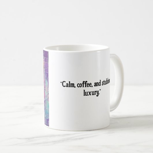 Taurus Vibes Zodiac Tasse (VorderseiteRechts)