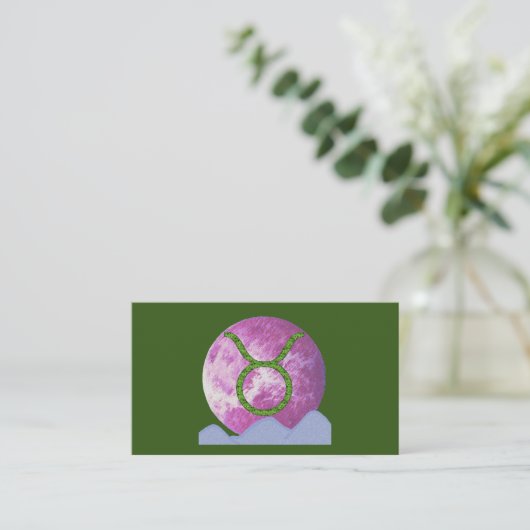 Taurus Visitenkarte (Stehend Vorderseite)