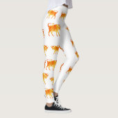 Taurus Wassercolor Zeichen Leggings (Rechts)