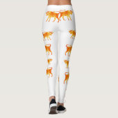 Taurus Wassercolor Zeichen Leggings (Rückseite)