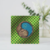 Taurus & Water Dragon Karte (Stehend Vorderseite)