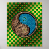 Taurus & Water Dragon Poster (Vorne)
