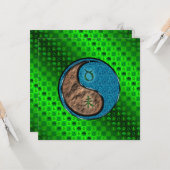 Taurus & Water Goat Karte (Vorderseite/Rückseite Beispiel)