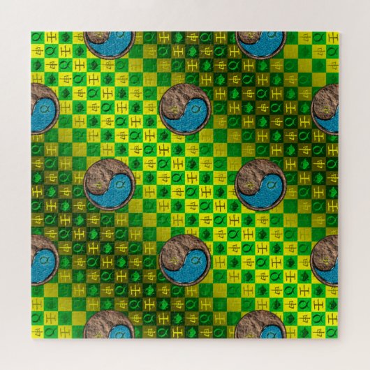 Taurus & Water Monkey Puzzle (Horizontal)